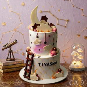 2 tier chocolate garnish cake CA9