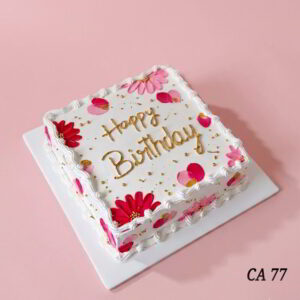 Square shape cake CA77