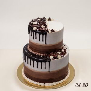 Tow tier cake CA80
