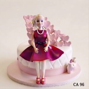 Barbie doll cake CA96