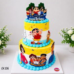 2 tier ShinChan cake CA106