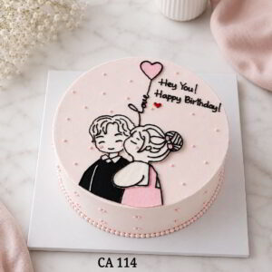 Couple special cake CA114