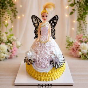 Angel Barbie doll cake CA119