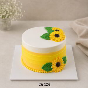 Sunflower decoration cake CA124