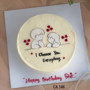 Couple special cake CA146