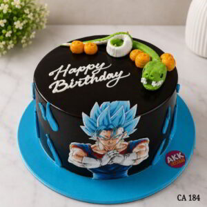 Super Saiyan Goku theme cake CA184