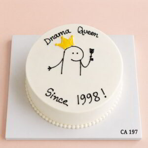 Meme Flork drawing cake CA197
