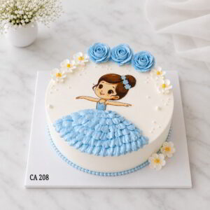 Cute Princess sticker decoration cake CA208