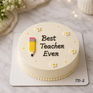 Teacher's day cake TD-5