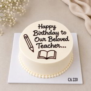 Teacher special cake CA220
