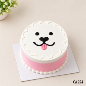Cute puppy face cake CA224