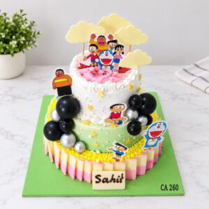 3 tier doraemon theme cake CA260