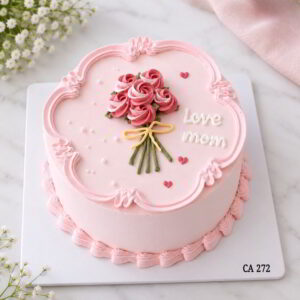 Vintage style piping decoration cake CA272