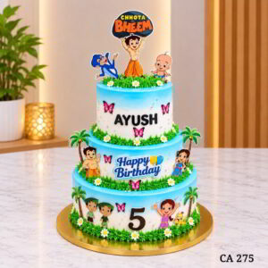 Chhota Bheem theme cake CA275